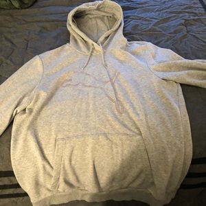 Gray sweatshirt